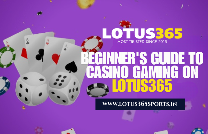 Beginners Guide to Casino Gaming on Lotus365