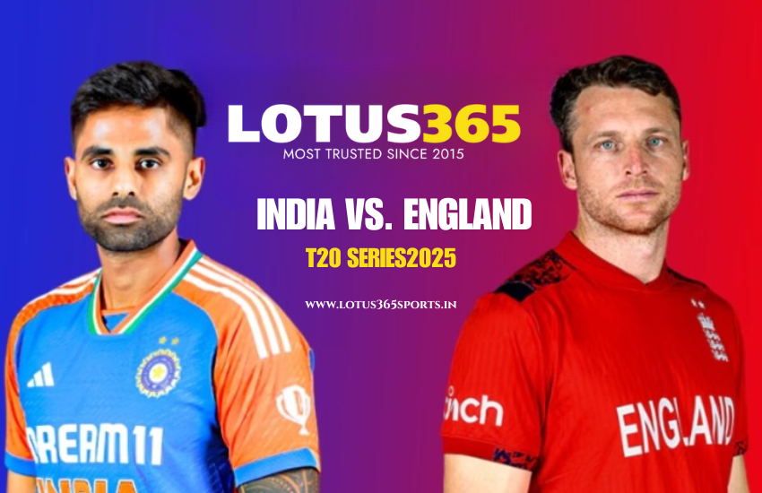 Read more about the article How to Bet on India vs. England T20 Matches 2025 with Lotus365